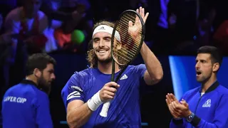 Tsitsipas venció a Schwartzman y aumentó la ventaja de Europa en la Copa Laver