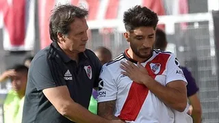 Milton Casco sufrió importante lesión en el arranque del duelo de River Plate