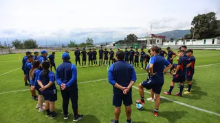 La Roja realizó su última práctica antes del crucial choque con Brasil en el Sudamericano Sub 17