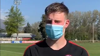 Bruno Barticciotto: En la sub 20 de la Roja tenemos un gran grupo, espero podamos entrenar más