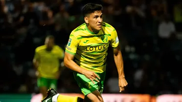 Marcelino Núñez fue titular en el triunfo de Norwich sobre QPR por la Copa de la Liga