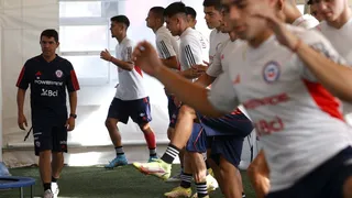 La Roja sub 20 completó una nueva jornada de trabajos pensando en el Sudamericano