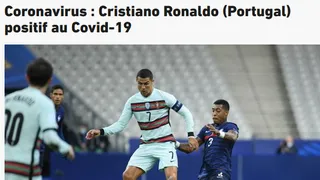 El positivo por coronavirus de Cristiano Ronaldo se tomó las portadas de la prensa mundial