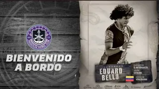 Mazatlán oficializó el arribo del venezolano Eduard Bello