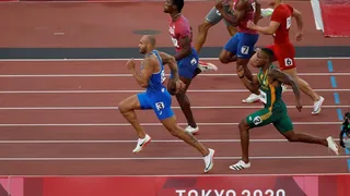 Lamont Jacobs cerró una velada gloriosa para Italia en el atletismo con el triunfo en los 100 metros