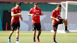 Chile realizó su segundo día entrenamiento de cara al partido con Perú