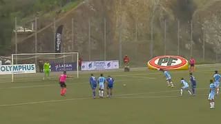 El penal errado por Felipe Flores que frenó la remontada de Magallanes ante Barnechea