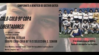 Barticciotto e históricos de Colo Colo participarán en partido a beneficio de Gustavo Gatica