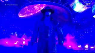 La espectacular entrada de The Undertaker en su regreso a Wrestlemania