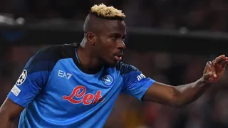 Osimhen brilló con doblete en histórico triunfo de Napoli sobre Eintracht Frankfurt en la Champions