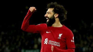 Salah y Diogo Jota brillaron con dobletes en la paliza de Liverpool a Leeds