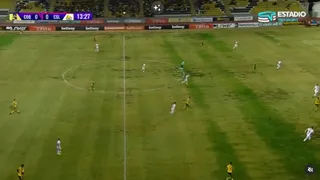 La cancha del “Sánchez Rumoroso” fue pintada antes del duelo de Coquimbo y Cobresal