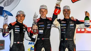 Nico Pino terminó tercero en la Motul Petit Le Mans en Estados Unidos