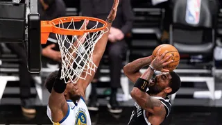 Irving y Durant lideraron el triunfo de Brooklyn Nets sobre Golden State Warriors en Nueva York