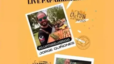 Marcelo Barticciotto participará de un “asado virtual” con “El capitán de las brasas”