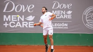 Gonzalo Lama batalló para avanzar a segunda ronda en el Challenger de Antofagasta