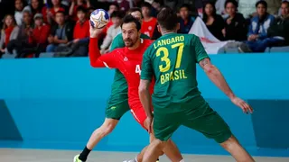 ¡Con la frente en alto! Chile cayó ante Brasil en el balonmano masculino de Santiago 2023