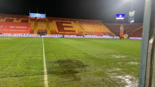 Así está la cancha del Estadio Santa Laura para el duelo de U. de Chile y Palestino
