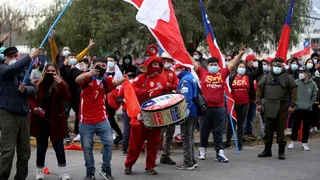 Con Alexis a la cabeza: La Roja llegó a Río de Janeiro para afrontar su duelo ante Brasil