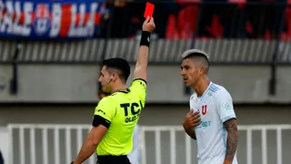 El DURO CASTIGO que recibió Leandro Fernández por su expulsión en la U por Copa Chile