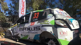 El impresionante accidente que marcó la jornada dominical en el Rally Mobil de Vicuña