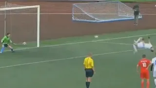 ¿El mejor gol de penal en la historia?