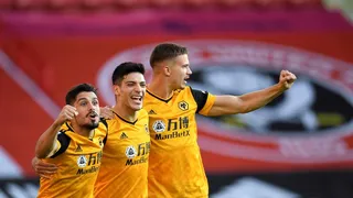 El mexicano Raúl Jiménez marcó un golazo en victoria de Wolves sobre Sheffied