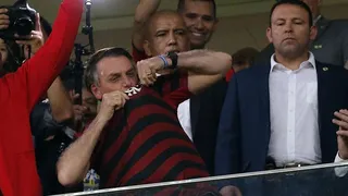 Jair Bolsonaro planea asistir a la revancha entre Flamengo y Vélez por Copa Libertadores