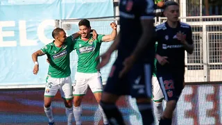 Lautaro Palacios dio un balde de agua fría a la U y puso en ventaja a Audax Italiano en Rancagua