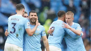 Manchester City goleó a Everton de la mano de un homenajeado Sergio Agüero