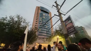 El aliento de los hinchas a Colo Colo en Mendoza antes del debut en la Copa Libertadores