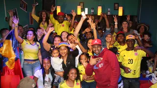Punta Arenas: Colombianos celebraron triunfo de su selección en el mundial de Rusia