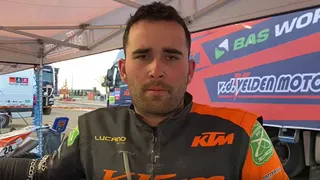 Tomás De Gavardo sufrió una caída en la penúltima etapa del Dakar