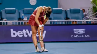 Paula Badosa se retiró entre lágrimas de Miami